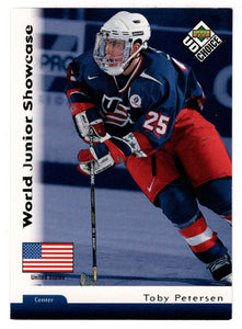 Toby Petersen - World Junior Showcase (NHL Hockey Card) 1998-99 Upper Deck Choice # 307 Mint