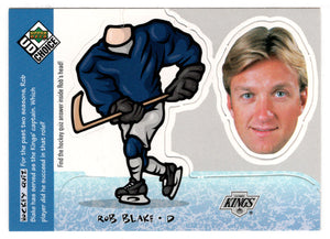 Rob Blake - Los Angeles Kings (NHL Hockey Card) 1998-99 Upper Deck Choice Mini Bobbing Head # BH 20 Mint