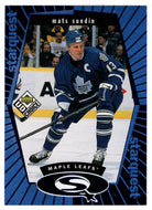 Mats Sundin - Toronto Maple Leafs (NHL Hockey Card) 1998-99 Upper Deck Choice Starquest Blue # 19 Mint