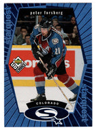 Peter Forsberg - Colorado Avalanche (NHL Hockey Card) 1998-99 Upper Deck Choice Starquest Blue # 20 Mint