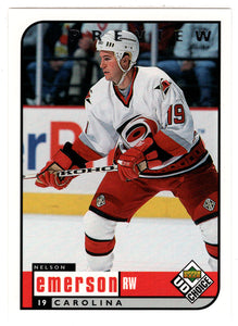 Nelson Emerson - Carolina Hurricanes (NHL Hockey Card) 1998-99 Upper Deck Choice Preview # 43 Mint