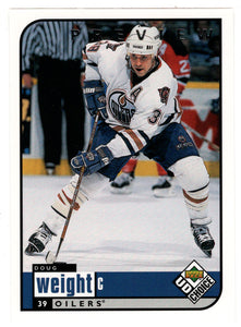 Doug Weight - Edmonton Oilers (NHL Hockey Card) 1998-99 Upper Deck Choice Preview # 85 Mint