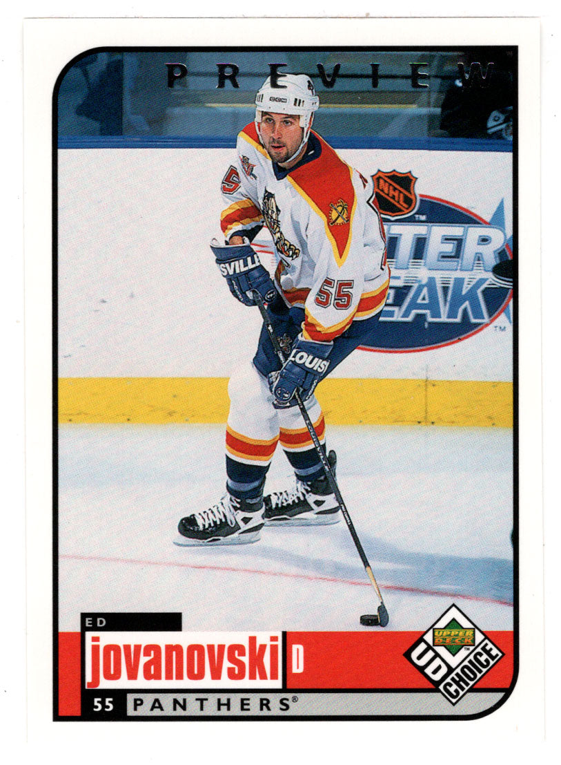 Ed Jovanovksi - Florida Panthers (NHL Hockey Card) 1998-99 Upper Deck Choice Preview # 91 Mint