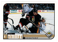 Chris Phillips - Ottawa Senators (NHL Hockey Card) 1998-99 Upper Deck Choice Preview # 143 Mint