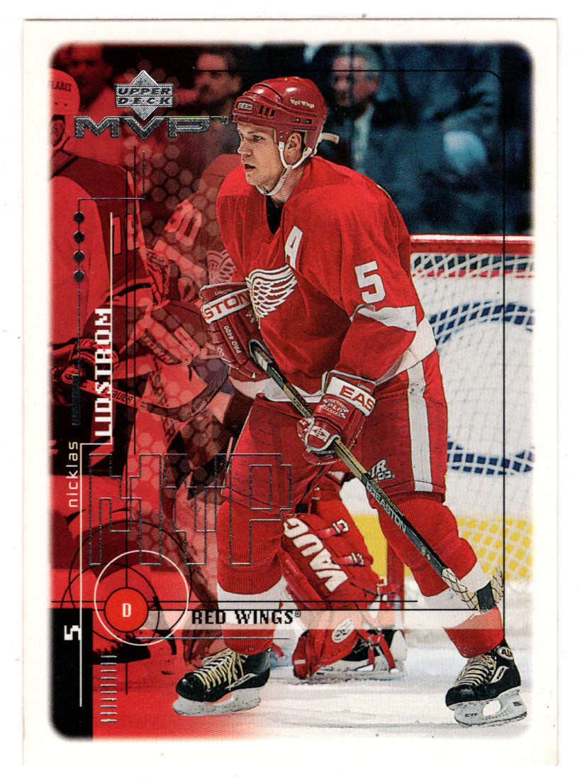 Nicklas Lidstrom - Detroit Red Wings (NHL Hockey Card) 1998-99 Upper Deck MVP # 70 Mint