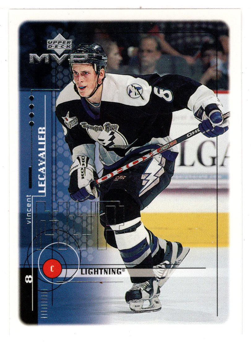 Vincent Lecavalier - Tampa Bay Lightning (NHL Hockey Card) 1998-99 Upper Deck MVP # 187 Mint