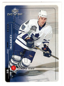 Alyn McCauley - Toronto Maple Leafs (NHL Hockey Card) 1998-99 Upper Deck MVP # 198 Mint