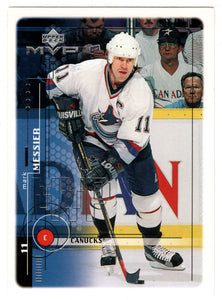 Mark Messier - Vancouver Canucks (NHL Hockey Card) 1998-99 Upper Deck MVP # 201 Mint