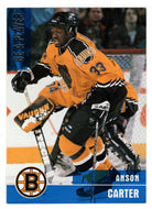 Anson Carter - Boston Bruins (NHL Hockey Card) 1999-00 Be A Player Memorabilia # 26 Mint