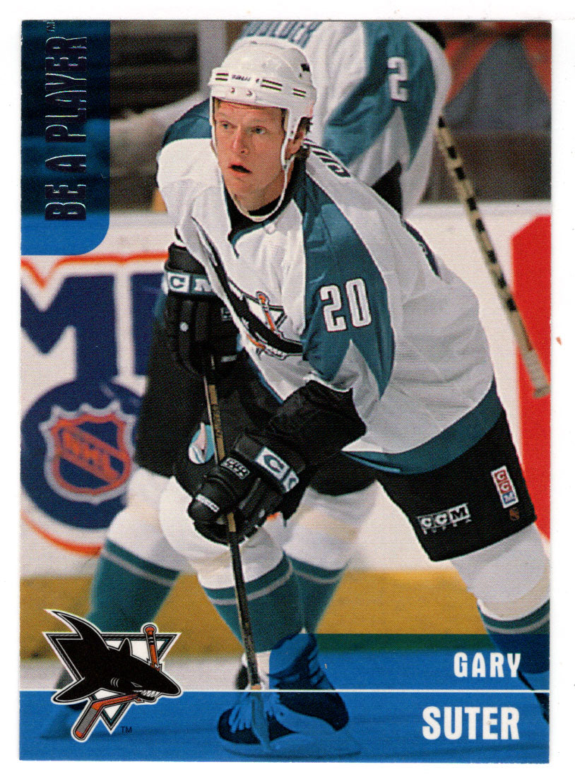 Gary Suter - San Jose Sharks (NHL Hockey Card) 1999-00 Be A Player Memorabilia # 33 Mint