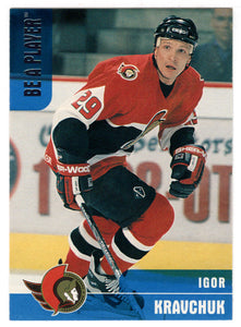 Igor Kravchuk - Ottawa Senators (NHL Hockey Card) 1999-00 Be A Player Memorabilia # 40 Mint