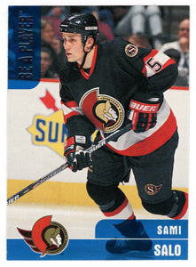 Sami Salo - Ottawa Senators (NHL Hockey Card) 1999-00 Be A Player Memorabilia # 56 Mint