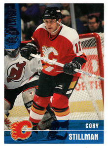 Cory Stillman - Calgary Flames (NHL Hockey Card) 1999-00 Be A Player Memorabilia # 57 Mint