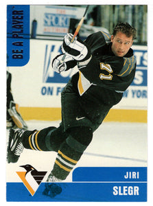 Jiri Slegr - Pittsburgh Penguins (NHL Hockey Card) 1999-00 Be A Player Memorabilia # 62 Mint