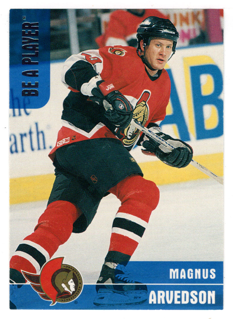 Magnus Arvedson - Ottawa Senators (NHL Hockey Card) 1999-00 Be A Player Memorabilia # 102 Mint