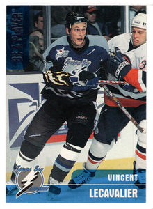 Vincent Lecavalier - Tampa Bay Lightning (NHL Hockey Card) 1999-00 Be A Player Memorabilia # 116 Mint