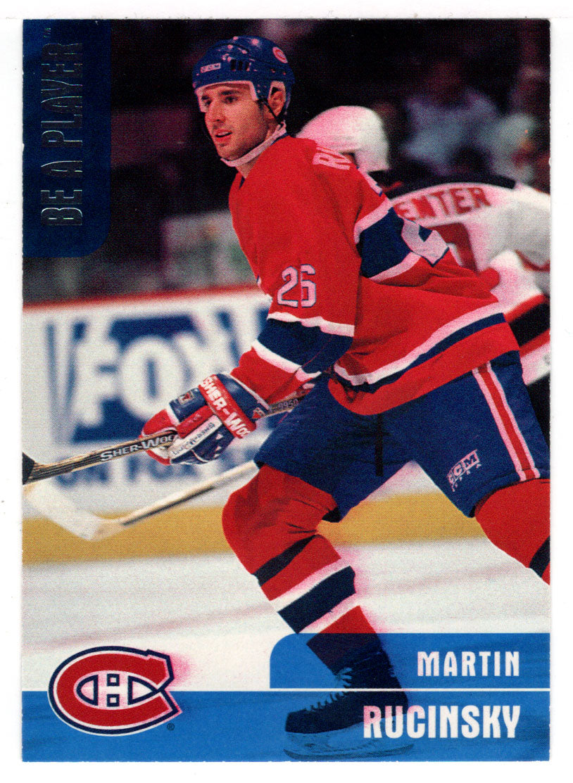 Martin Rucinsky - Montreal Canadiens (NHL Hockey Card) 1999-00 Be A Player Memorabilia # 119 Mint