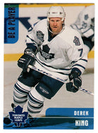 Derek King - Toronto Maple Leafs (NHL Hockey Card) 1999-00 Be A Player Memorabilia # 124 Mint