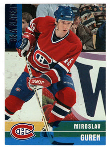 Miroslav Guren - Montreal Canadiens (NHL Hockey Card) 1999-00 Be A Player Memorabilia # 151 Mint