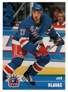 Jan Hlavac - New York Rangers (NHL Hockey Card) 1999-00 Be A Player Memorabilia # 157 Mint