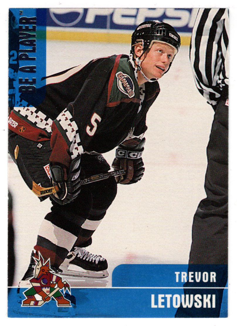 Trevor Letowski - Phoenix Coyotes (NHL Hockey Card) 1999-00 Be A Player Memorabilia # 160 Mint