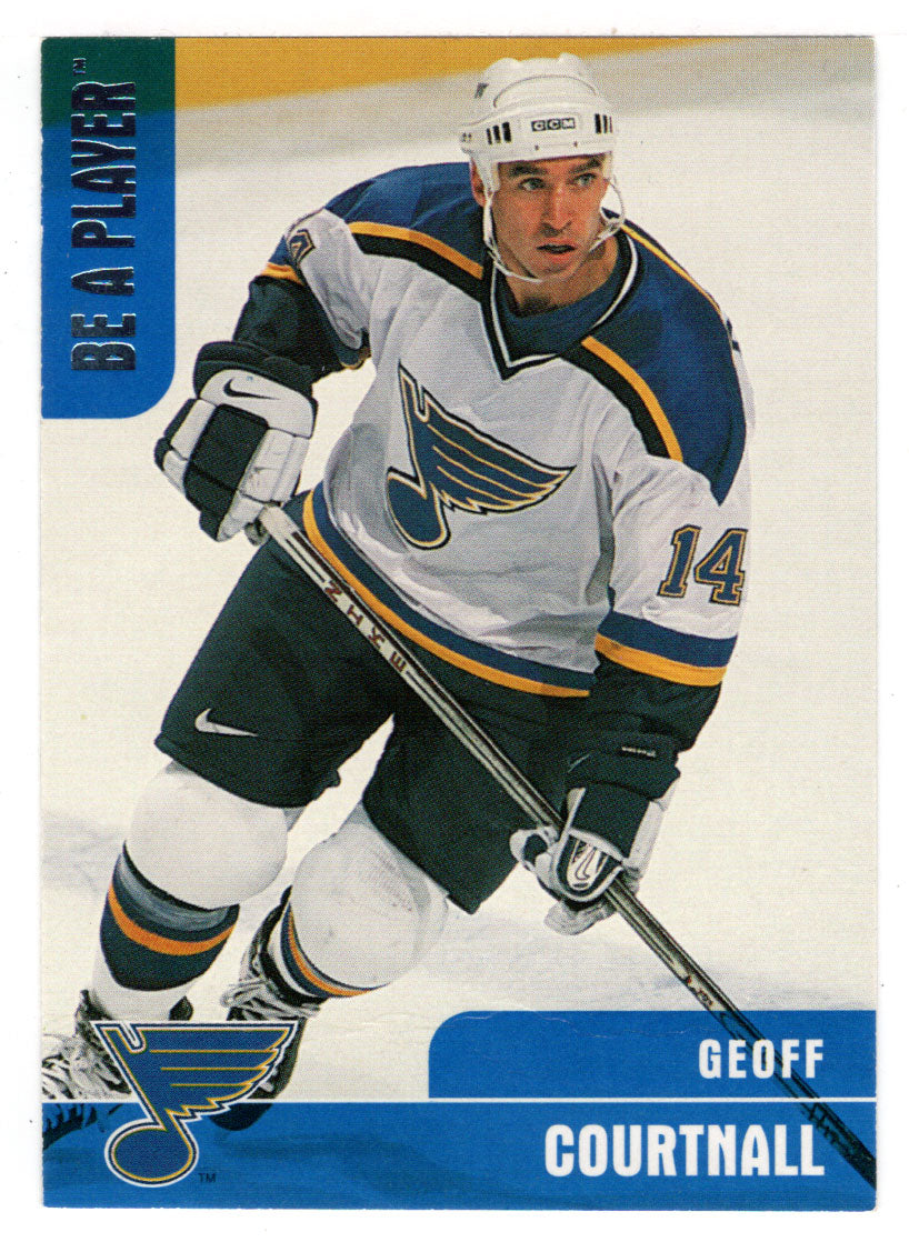 Geoff Courtnall - St. Louis Blues (NHL Hockey Card) 1999-00 Be A Player Memorabilia # 183 Mint