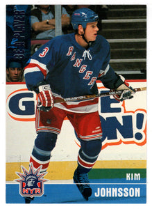 Kim Johnsson RC - New York Rangers (NHL Hockey Card) 1999-00 Be A Player Memorabilia # 200 Mint