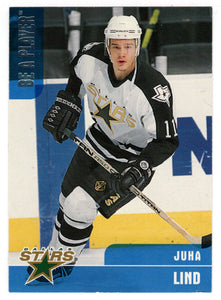 Juha Lind - Dallas Stars (NHL Hockey Card) 1999-00 Be A Player Memorabilia # 203 Mint