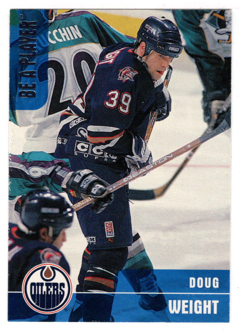 Doug Weight - Edmonton Oilers (NHL Hockey Card) 1999-00 Be A Player Memorabilia # 204 Mint