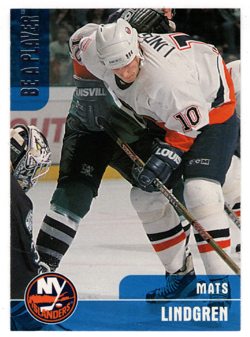 Mats Lindgren - New York Islanders (NHL Hockey Card) 1999-00 Be A Player Memorabilia # 205 Mint