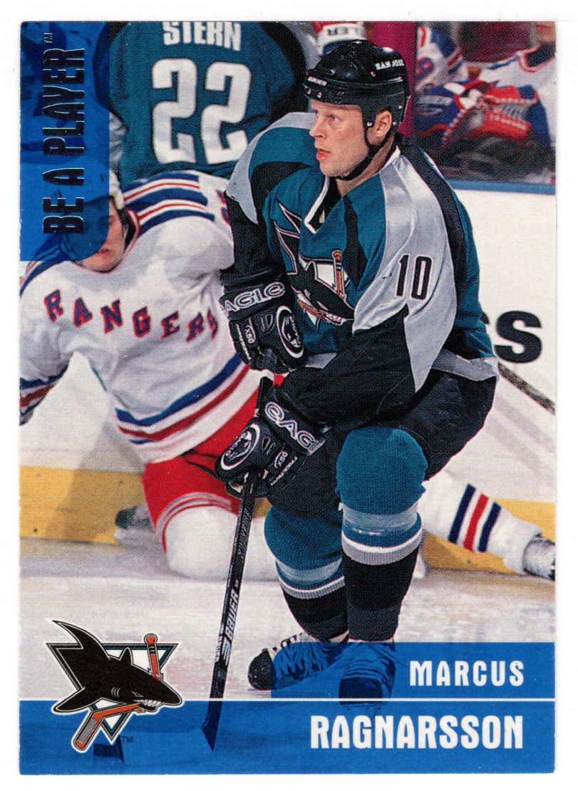 Marcus Ragnarsson - San Jose Sharks (NHL Hockey Card) 1999-00 Be A Player Memorabilia # 206 Mint