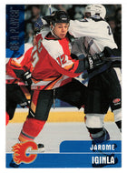 Jarome Iginla - Calgary Flames (NHL Hockey Card) 1999-00 Be A Player Memorabilia # 212 Mint