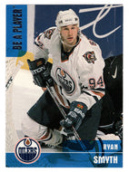 Ryan Smyth - Edmonton Oilers (NHL Hockey Card) 1999-00 Be A Player Memorabilia # 219 Mint