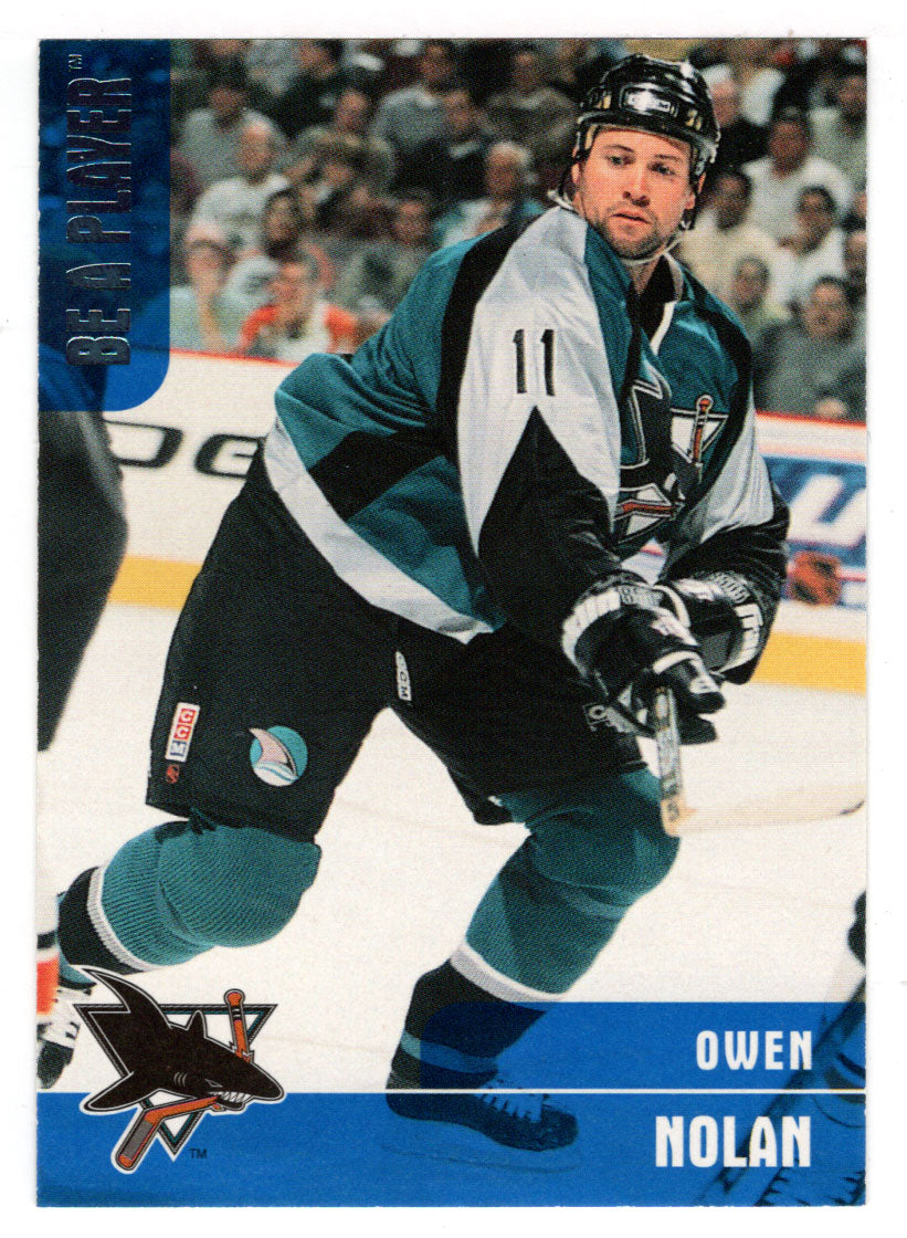 Owen Nolan - San Jose Sharks (NHL Hockey Card) 1999-00 Be A Player Memorabilia # 245 Mint