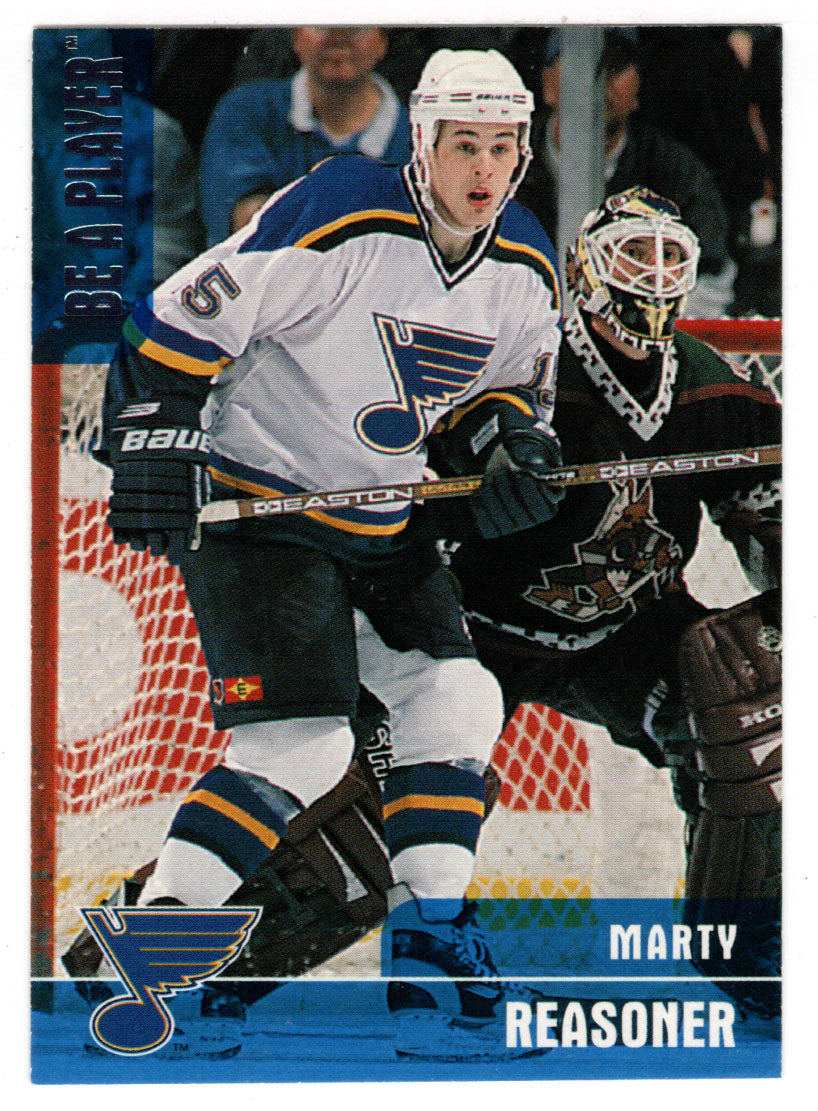 Marty Reasoner - St. Louis Blues (NHL Hockey Card) 1999-00 Be A Player Memorabilia # 253 Mint