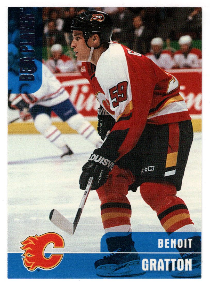 Benoit Gratton RC - Calgary Flames (NHL Hockey Card) 1999-00 Be A Player Memorabilia # 266 Mint