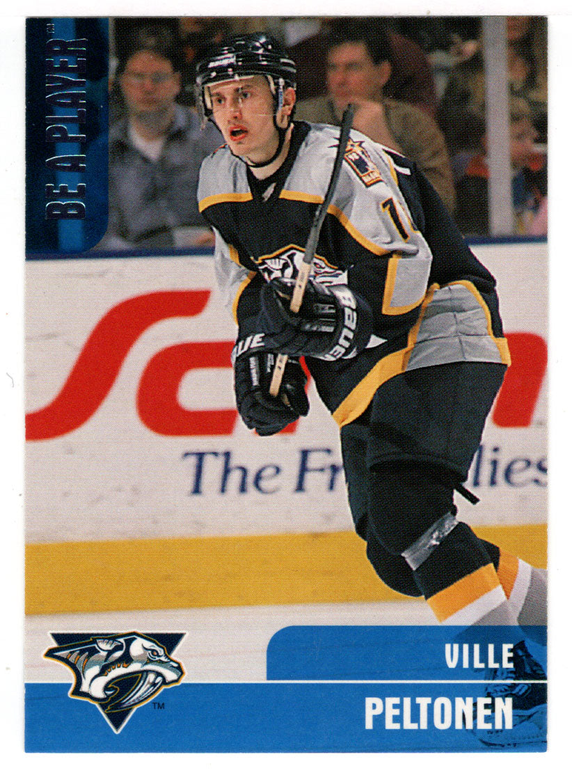 Ville Peltonen - Nashville Predators (NHL Hockey Card) 1999-00 Be A Player Memorabilia # 275 Mint