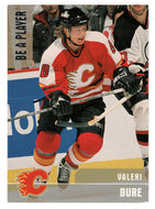 Valeri Bure - Calgary Flames 941/1000 (NHL Hockey Card) 1999-00 Be A Player Memorabilia Silver Edition # 239 Mint