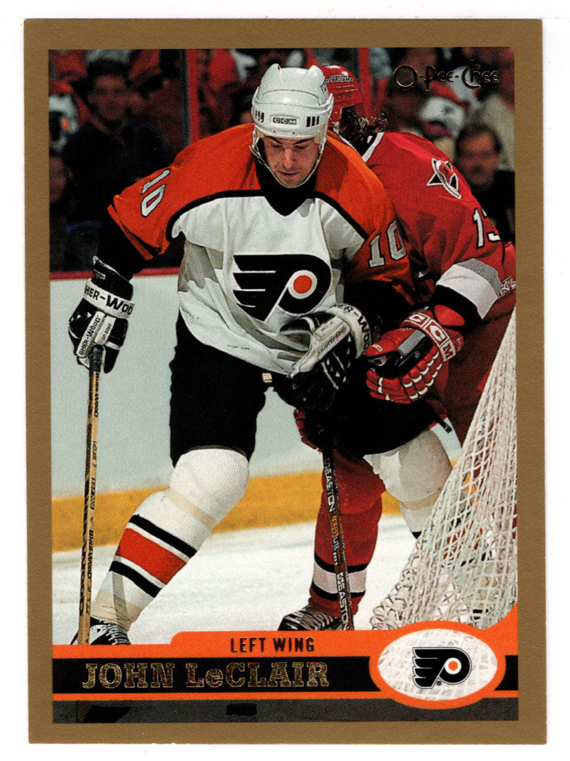 John LeClair - Philadelphia Flyers (NHL Hockey Card) 1999-00 O-Pee-Chee # 19 Mint