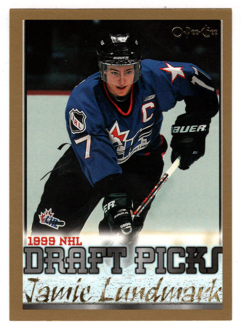 Jamie Lundmark - 1999 Draft Picks (NHL Hockey Card) 1999-00 O-Pee-Chee # 252 Mint