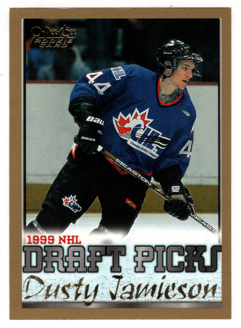 Dusty Jamieson RC - 1999 Draft Picks (NHL Hockey Card) 1999-00 O-Pee-Chee # 254 Mint