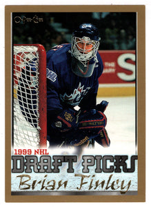 Brian Finley - 1999 Draft Picks (NHL Hockey Card) 1999-00 O-Pee-Chee # 261 Mint