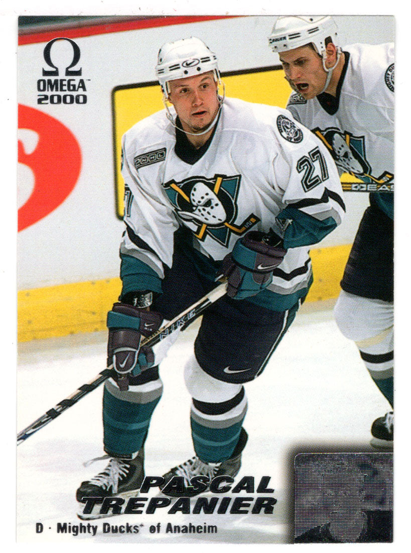 Pascal Trepanier - Anaheim Ducks (NHL Hockey Card) 1999-00 Pacific Omega # 7 Mint