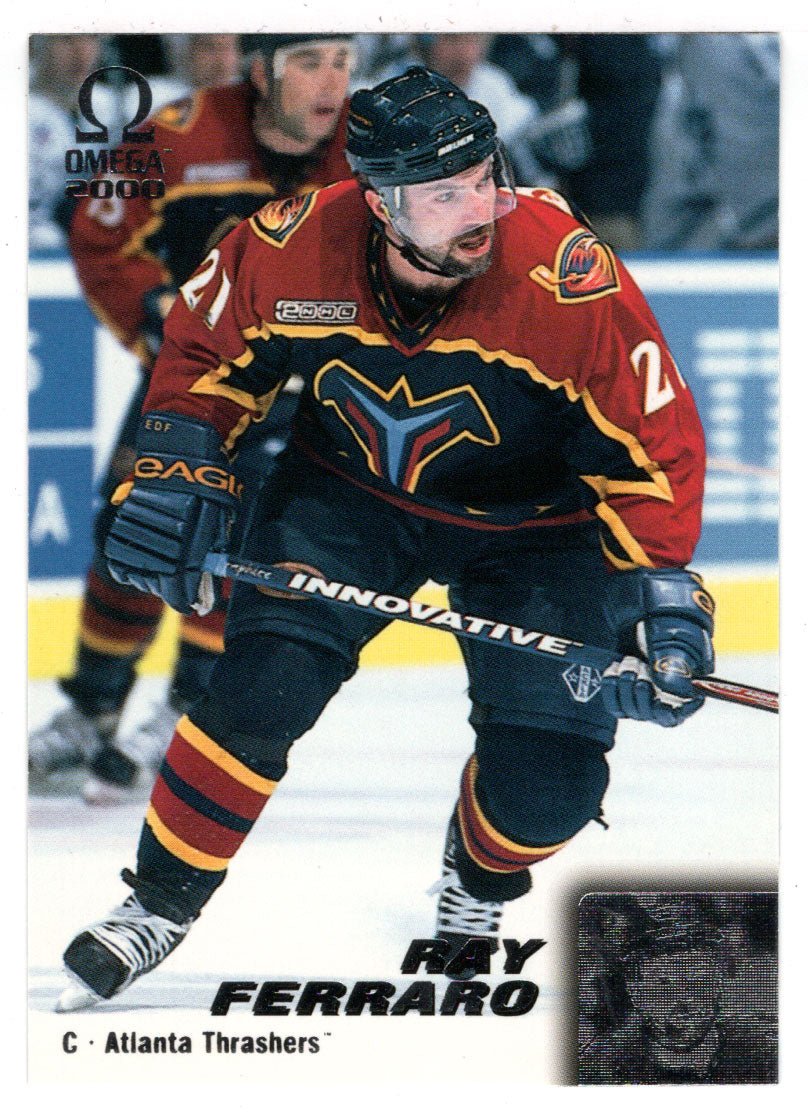 Ray Ferraro Atlanta Thrashers (NHL Hockey Card) 1999-00 Pacific Omega 11 Mint