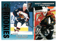 Petr Buzek - Scott Fankhouser RC - Atlanta Thrashers (NHL Hockey Card) 1999-00 Pacific Omega # 15 Mint
