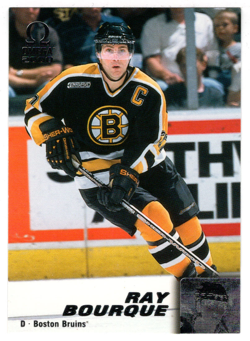 Ray Bourque - Boston Bruins (NHL Hockey Card) 1999-00 Pacific Omega # 18 Mint