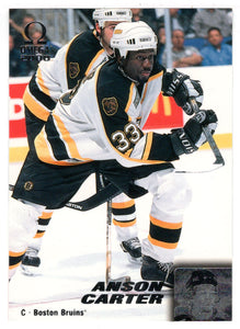 Anson Carter - Boston Bruins (NHL Hockey Card) 1999-00 Pacific Omega # 19 Mint