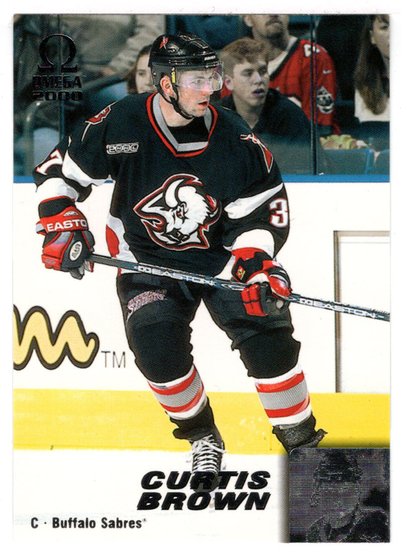 Curtis Brown - Buffalo Sabres (NHL Hockey Card) 1999-00 Pacific Omega # 26 Mint