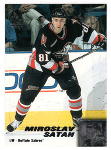 Miroslav Satan - Buffalo Sabres (NHL Hockey Card) 1999-00 Pacific Omega # 31 Mint
