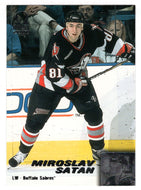 Miroslav Satan - Buffalo Sabres (NHL Hockey Card) 1999-00 Pacific Omega # 31 Mint